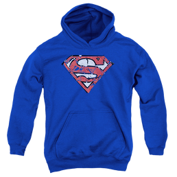 Superman Ripped And Shredded - Youth Hoodie Youth Hoodie (Ages 8-12) Superman   