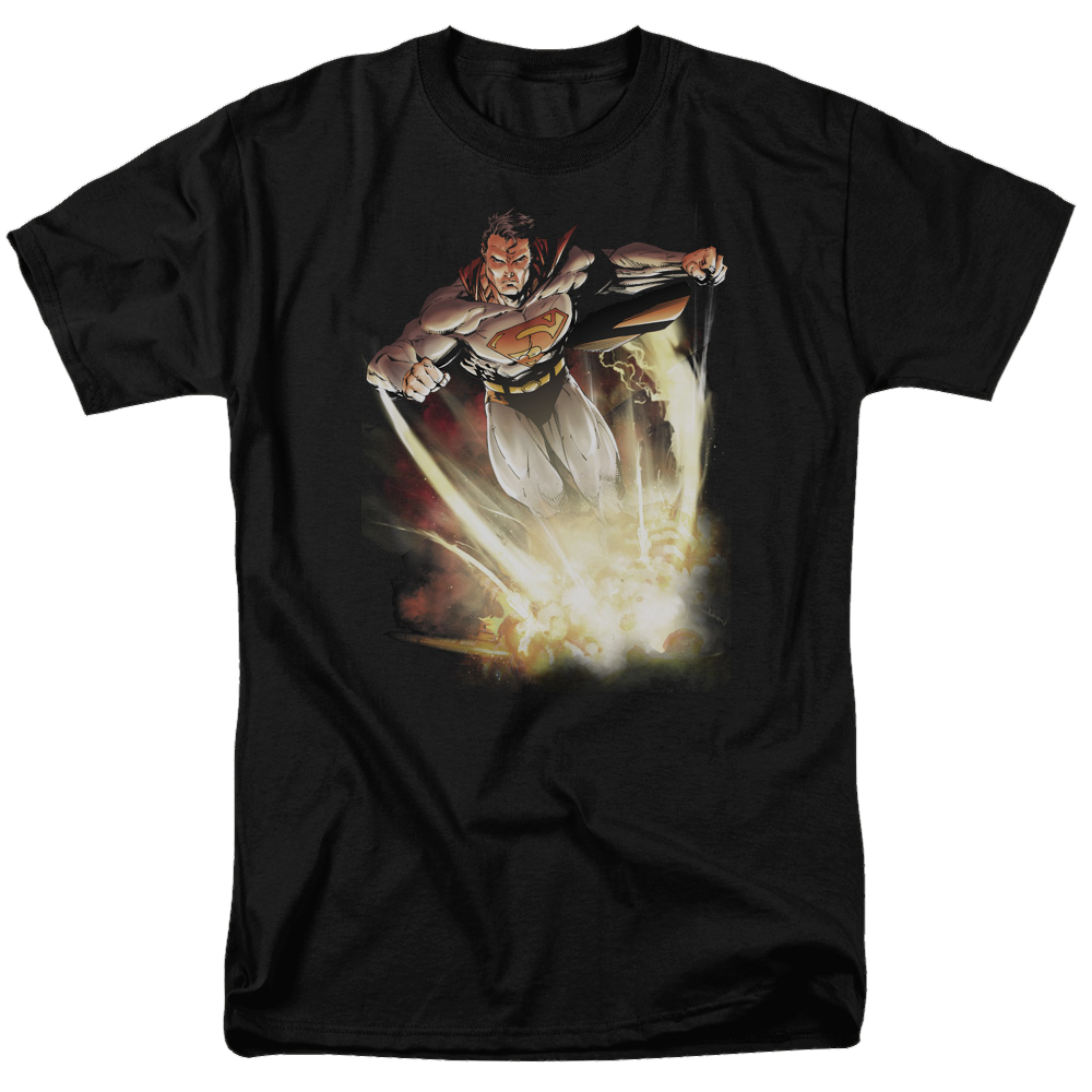 Superman Explosive - Men's Regular Fit T-Shirt Men's Regular Fit T-Shirt Superman   