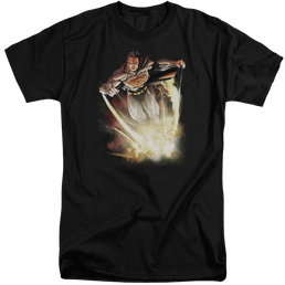 Superman Explosive - Men's Tall Fit T-Shirt Men's Tall Fit T-Shirt Superman   