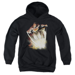 Superman Explosive - Youth Hoodie Youth Hoodie (Ages 8-12) Superman   