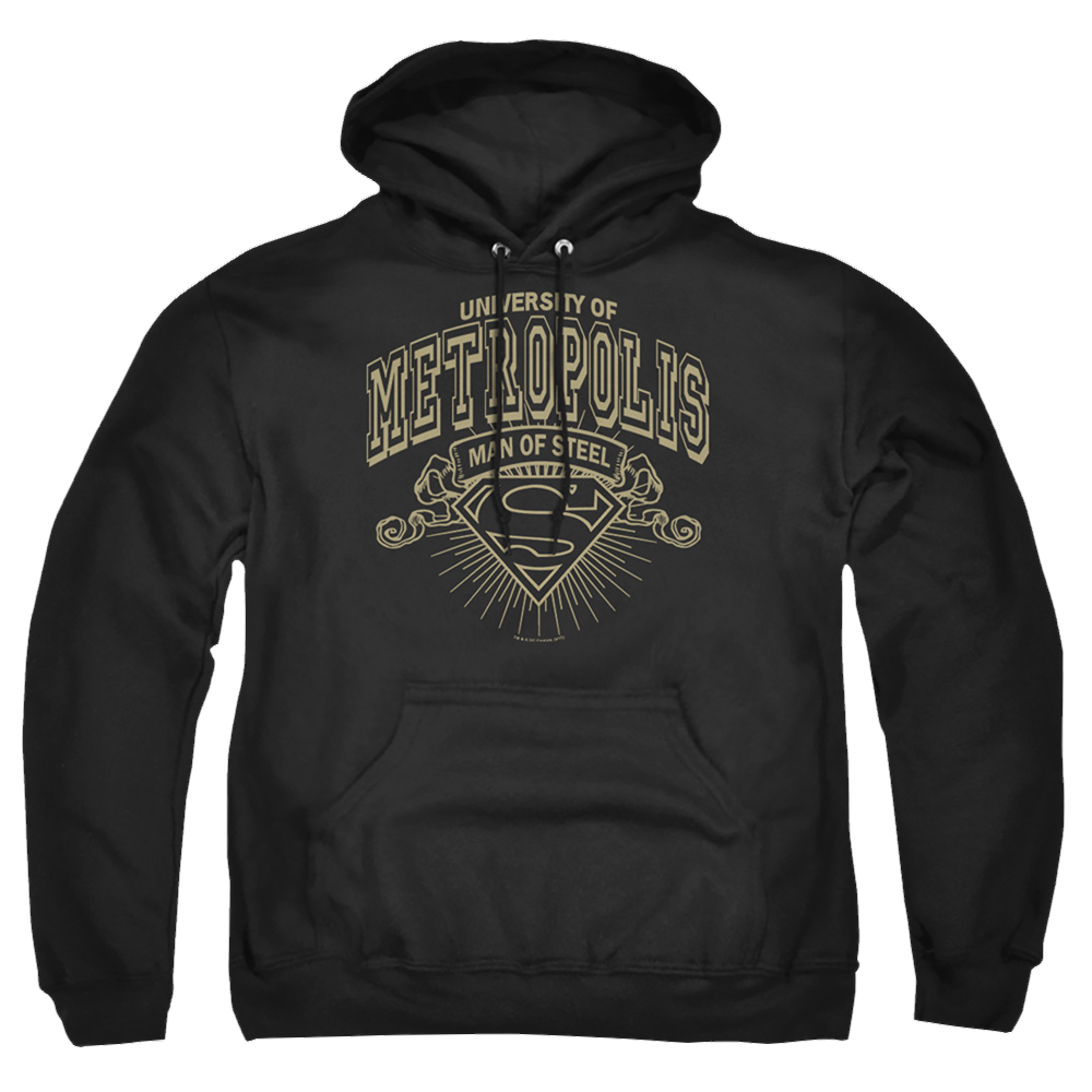 Superman University Of Metropolis - Pullover Hoodie Pullover Hoodie Superman   