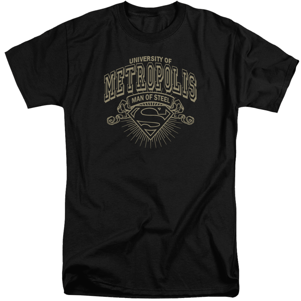 Superman University Of Metropolis - Men's Tall Fit T-Shirt Men's Tall Fit T-Shirt Superman   