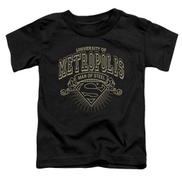 Superman University Of Metropolis - Toddler T-Shirt Toddler T-Shirt Superman   