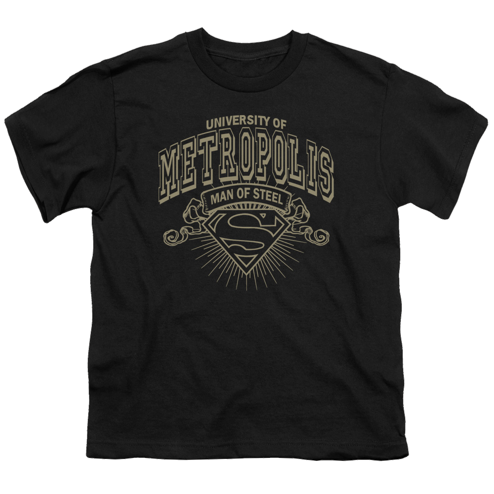 Superman University Of Metropolis - Youth T-Shirt Youth T-Shirt (Ages 8-12) Superman   