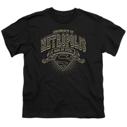Superman University Of Metropolis - Youth T-Shirt Youth T-Shirt (Ages 8-12) Superman   