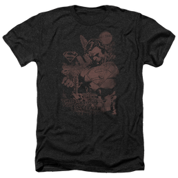 Superman Somber Power - Men's Heather T-Shirt Men's Heather T-Shirt Superman   