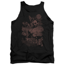 Superman Somber Power - Men's Tank Top Men's Tank Superman   