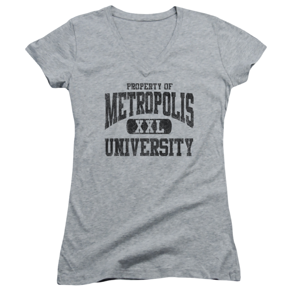 Superman Property Of Mu - Juniors V-Neck T-Shirt Juniors V-Neck T-Shirt Superman   