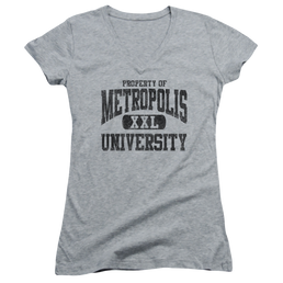 Superman Property Of Mu - Juniors V-Neck T-Shirt Juniors V-Neck T-Shirt Superman   
