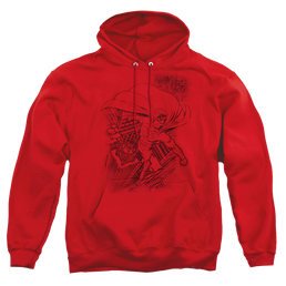 Superman In The City - Pullover Hoodie Pullover Hoodie Superman   