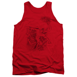 Superman In The City - Men's Tank Top Men's Tank Superman   