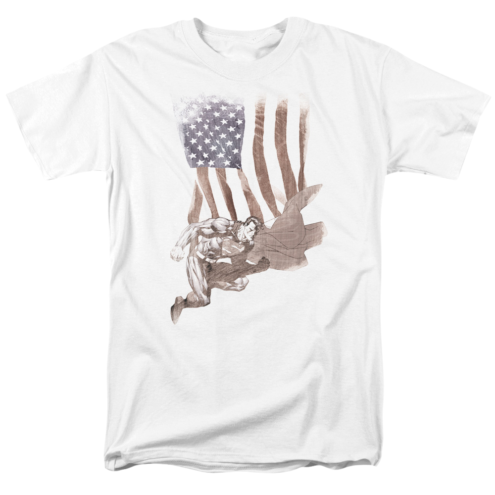 Superman Super American - Men's Regular Fit T-Shirt Men's Regular Fit T-Shirt Superman   