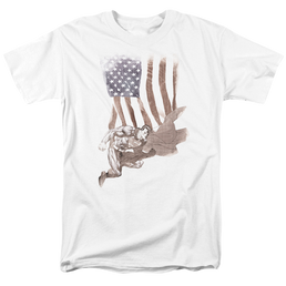 Superman Super American - Men's Regular Fit T-Shirt Men's Regular Fit T-Shirt Superman   