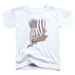 Superman Super American - Toddler T-Shirt Toddler T-Shirt Superman   