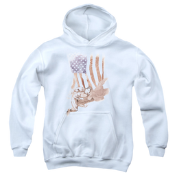 Superman Super American - Youth Hoodie Youth Hoodie (Ages 8-12) Superman   