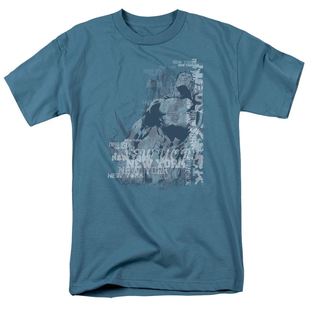 Superman Super City - Men's Regular Fit T-Shirt Men's Regular Fit T-Shirt Superman   