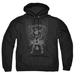 Superman Steel - Pullover Hoodie Pullover Hoodie Superman   