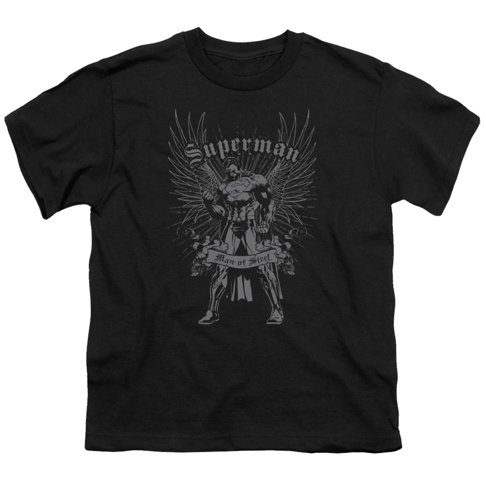 Superman Steel - Kid's T-Shirt Kid's T-Shirt (Ages 4-7) Superman   