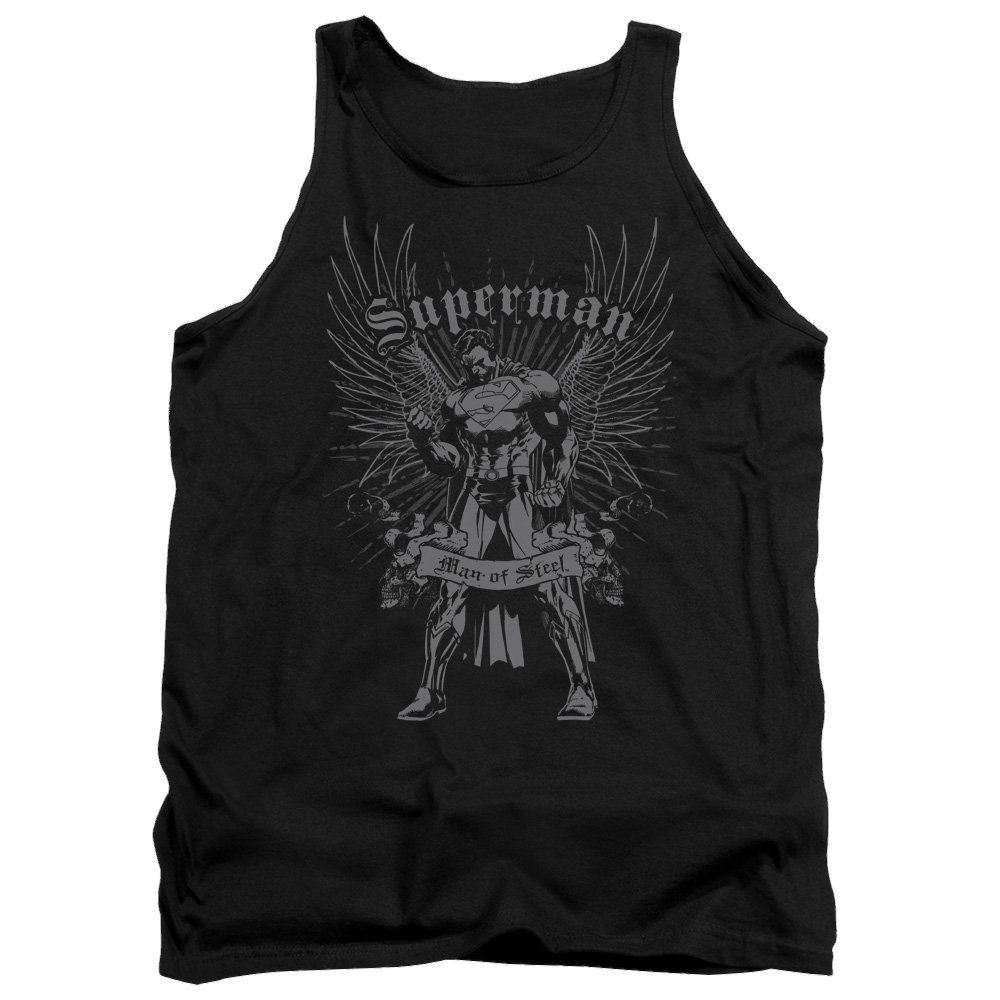 Superman Steel - Men's Tank Top Men's Tank Superman   