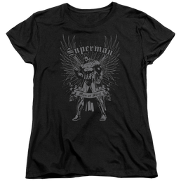 Superman Steel - Women's T-Shirt Women's T-Shirt Superman   
