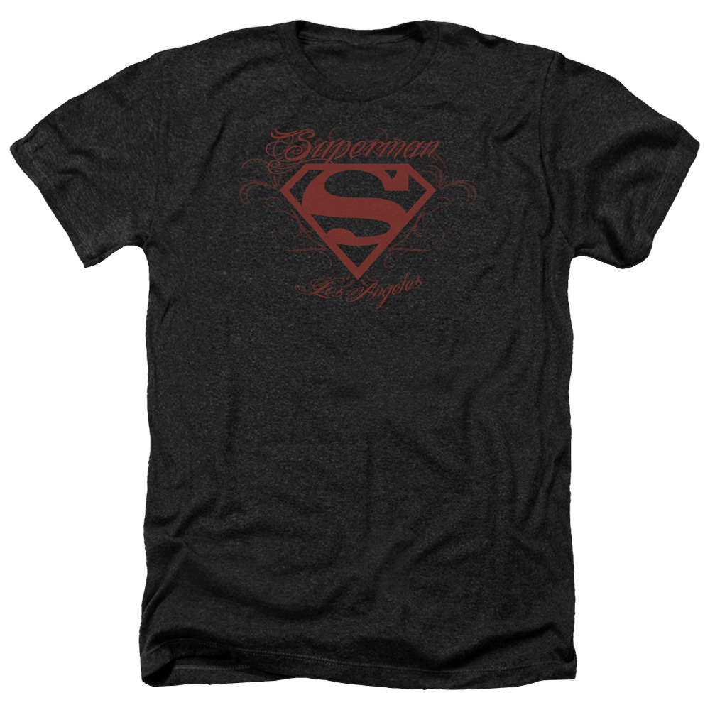 Superman La - Men's Heather T-Shirt Men's Heather T-Shirt Superman   