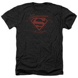 Superman La - Men's Heather T-Shirt Men's Heather T-Shirt Superman   