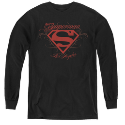 Superman La - Youth Long Sleeve T-Shirt Youth Long Sleeve T-Shirt Superman   