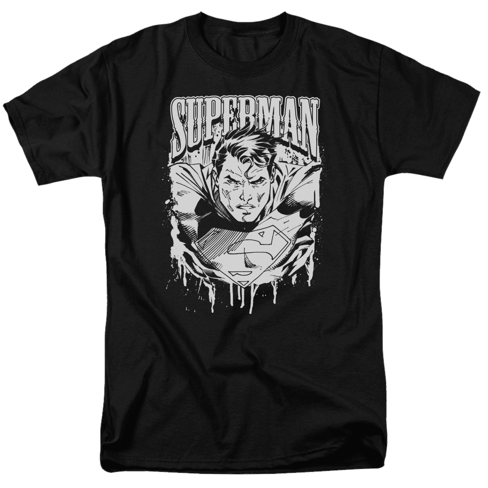 Superman Super Metal - Men's Regular Fit T-Shirt Men's Regular Fit T-Shirt Superman   