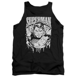 Superman Super Metal - Men's Tank Top Men's Tank Superman   