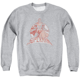Superman Super Bad - Men's Crewneck Sweatshirt Men's Crewneck Sweatshirt Superman   