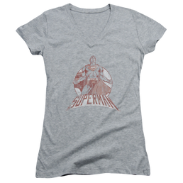 Superman Super Bad - Juniors V-Neck T-Shirt Juniors V-Neck T-Shirt Superman   