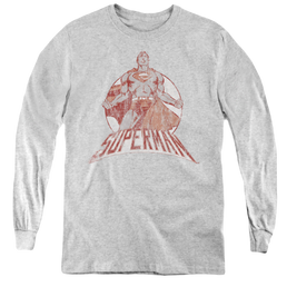 Superman Super Bad - Youth Long Sleeve T-Shirt Youth Long Sleeve T-Shirt Superman   