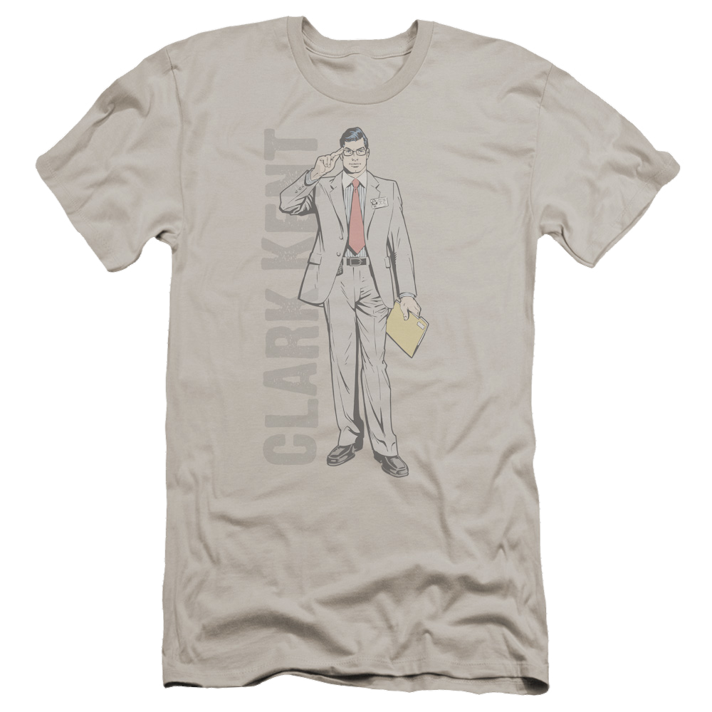 Superman Clark Kent - Men's Premium Slim Fit T-Shirt Men's Premium Slim Fit T-Shirt Superman   
