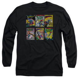 Superman Sm Covers - Men's Long Sleeve T-Shirt Men's Long Sleeve T-Shirt Superman   