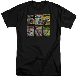 Superman Sm Covers - Men's Tall Fit T-Shirt Men's Tall Fit T-Shirt Superman   