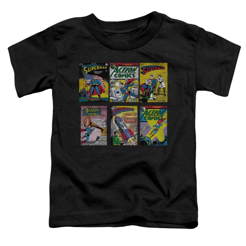 Superman Sm Covers - Toddler T-Shirt Toddler T-Shirt Superman   