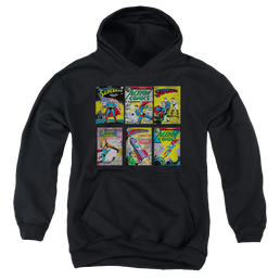 Superman Sm Covers - Youth Hoodie Youth Hoodie (Ages 8-12) Superman   