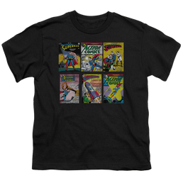 Superman Sm Covers - Youth T-Shirt Youth T-Shirt (Ages 8-12) Superman   