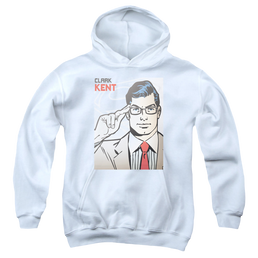 Superman Clark Kent Cover - Youth Hoodie Youth Hoodie (Ages 8-12) Superman   