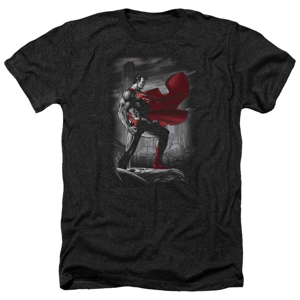 Superman Metropolis Guardian - Men's Heather T-Shirt Men's Heather T-Shirt Superman   