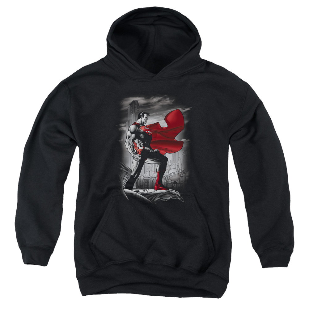 Superman Metropolis Guardian - Youth Hoodie Youth Hoodie (Ages 8-12) Superman   