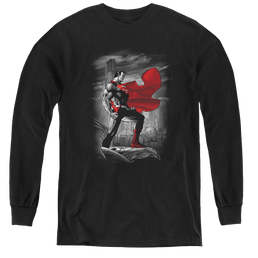 Superman Metropolis Guardian - Youth Long Sleeve T-Shirt Youth Long Sleeve T-Shirt Superman   