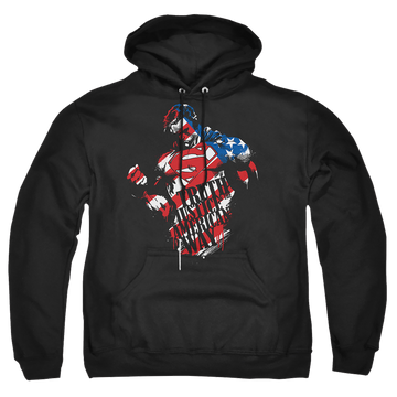Superman The American Way - Pullover Hoodie Pullover Hoodie Superman   