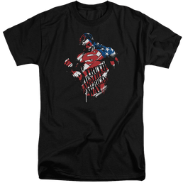 Superman The American Way - Men's Tall Fit T-Shirt Men's Tall Fit T-Shirt Superman   