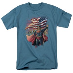 Superman American Hero - Men's Regular Fit T-Shirt Men's Regular Fit T-Shirt Superman   