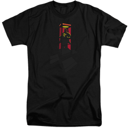 Superman Super Booth - Men's Tall Fit T-Shirt Men's Tall Fit T-Shirt Superman   