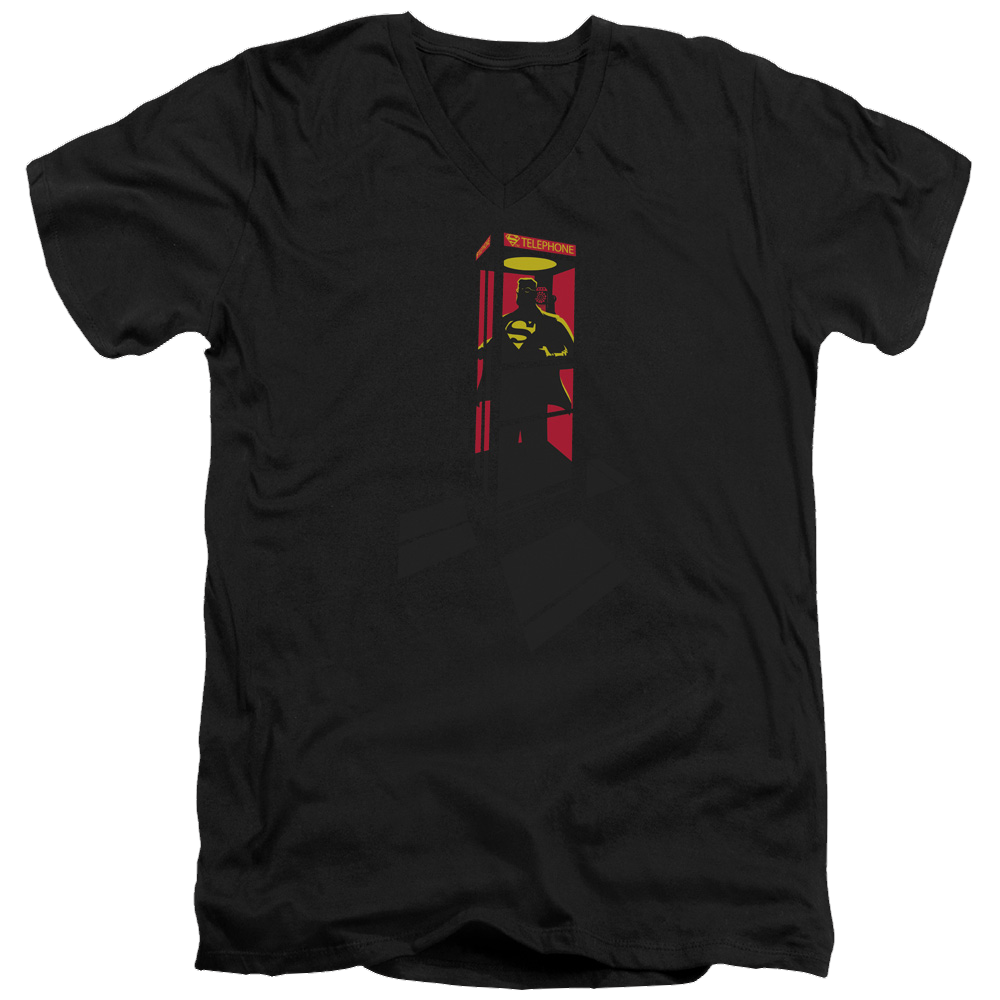 Superman Super Booth - Men's V-Neck T-Shirt Men's V-Neck T-Shirt Superman   