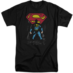 Superman Dark Alley - Men's Tall Fit T-Shirt Men's Tall Fit T-Shirt Superman   