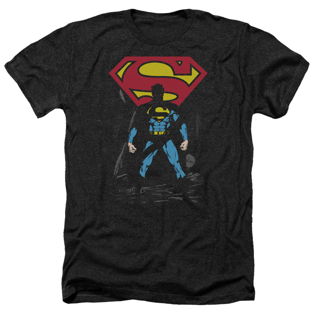 Superman Dark Alley - Men's Heather T-Shirt Men's Heather T-Shirt Superman   