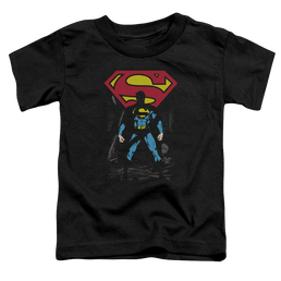 Superman Dark Alley - Toddler T-Shirt Toddler T-Shirt Superman   